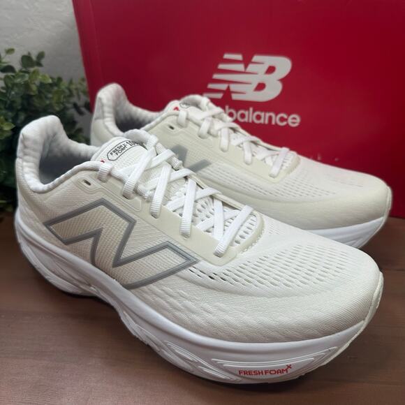 New Balance Men\'s Fresh Foam X 1080v14 White Shoes Size 8.5 main image 8